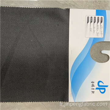 T / R / SPANDEX Tissu tissé teint de fil solide
